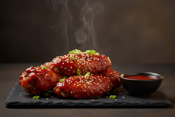 Alitas extra picantes con gochujang: el reto coreano que no puedes parar de comer