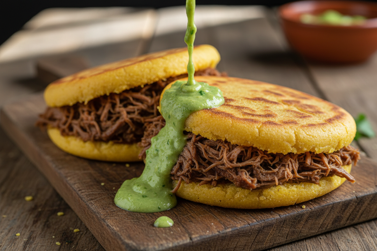 Arepas venezolanas con guasacaca: la receta que enamora a primera mordida