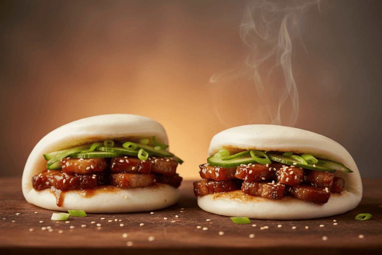 Bao buns rellenos: los bollos al vapor chinos que arrasan en todo el mundo