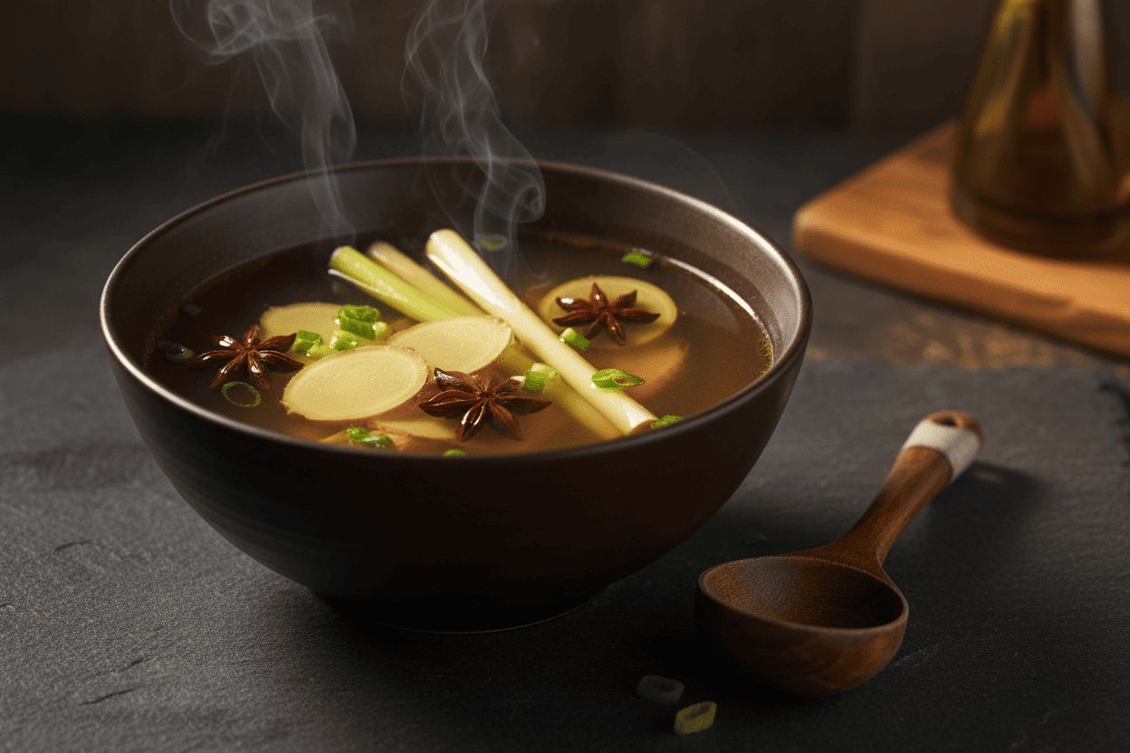 Caldo base asiático casero: el secreto detrás de todas las sopas y salteados