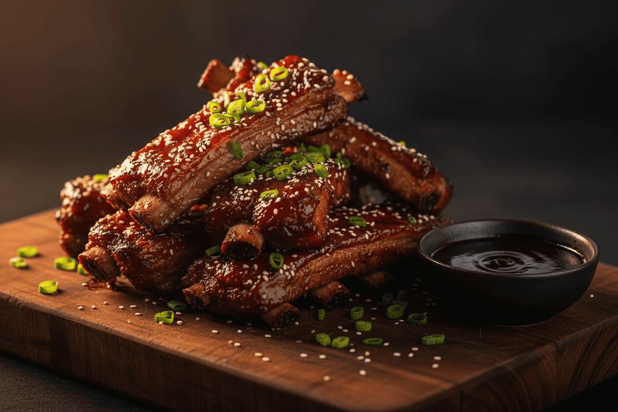 Costillas BBQ asiáticas con hoisin y soja: el char siu que enamora a primera mordida