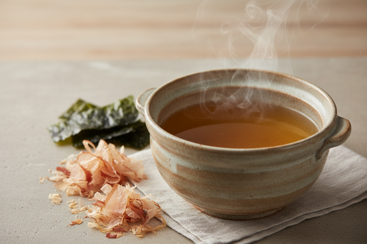 Dashi casero: el caldo japonés que es la base de todo