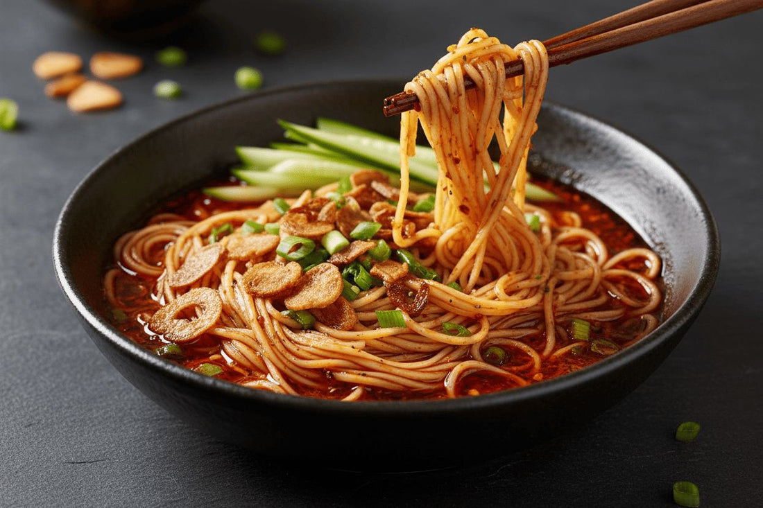 Fideos picantes con aceite chili: la receta viral que se hace en 10 minutos