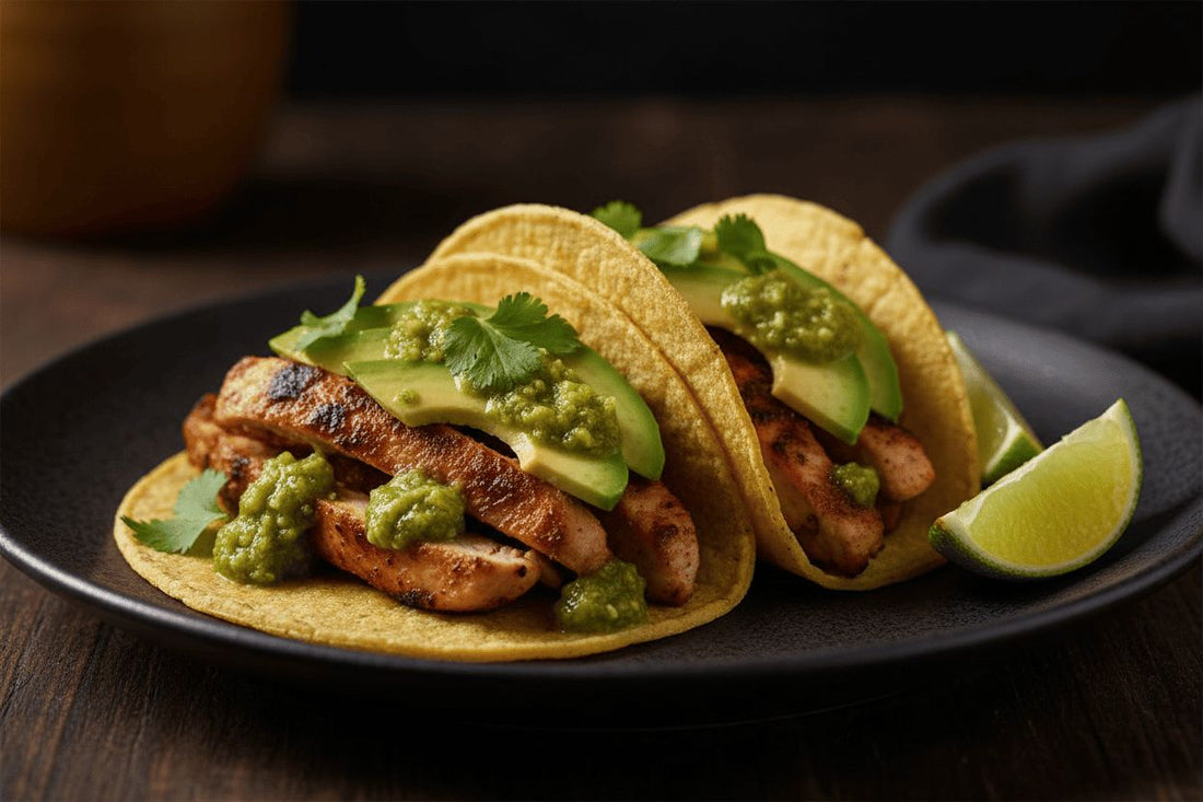 Tacos de pollo con salsa verde: el taco mexicano que no necesita más