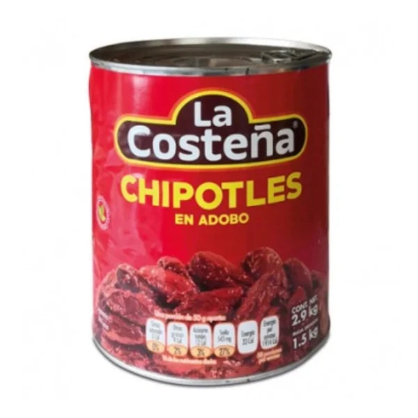 Chipotles Adobados La Costeña 2.8kg