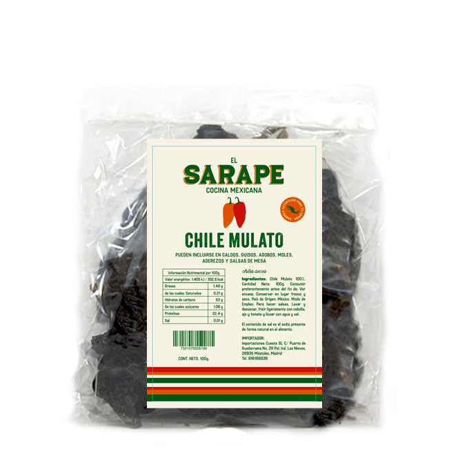 Chile Mulato Seco El Sarape 100 g
