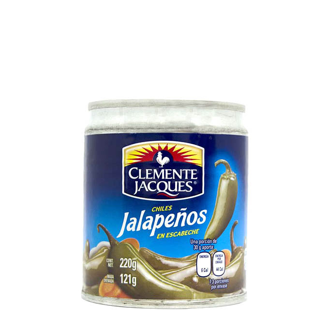 Jalapeños Enteros Clemente Jacques 220 g