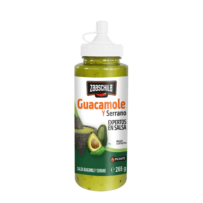 Salsa Guacamole y Serrano Zaaschila 265 g