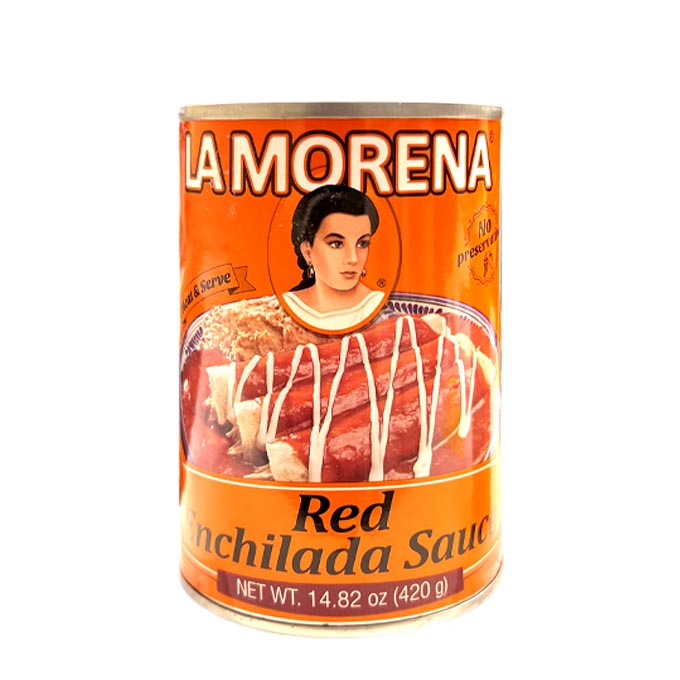Salsa Enchiladas Rojas 420g – La Morena